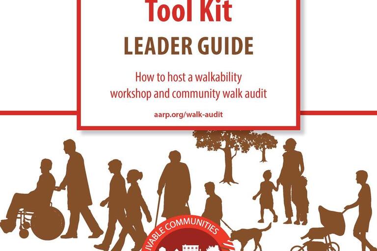 Cover of AARP's Walk Audit Tool Kit