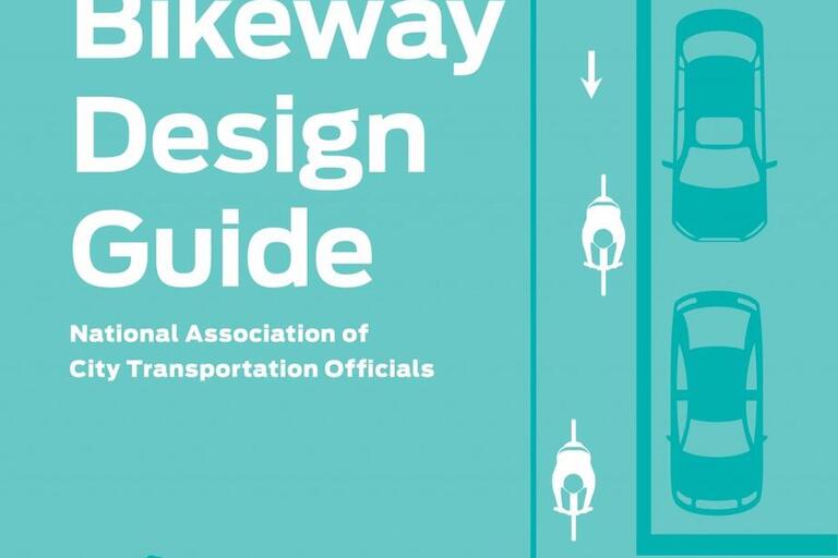 Cover of NACTO's Urban Bikeway Design Guide