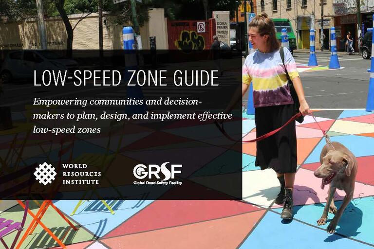 Cover of WRI's Low-Speed Zone Guide 