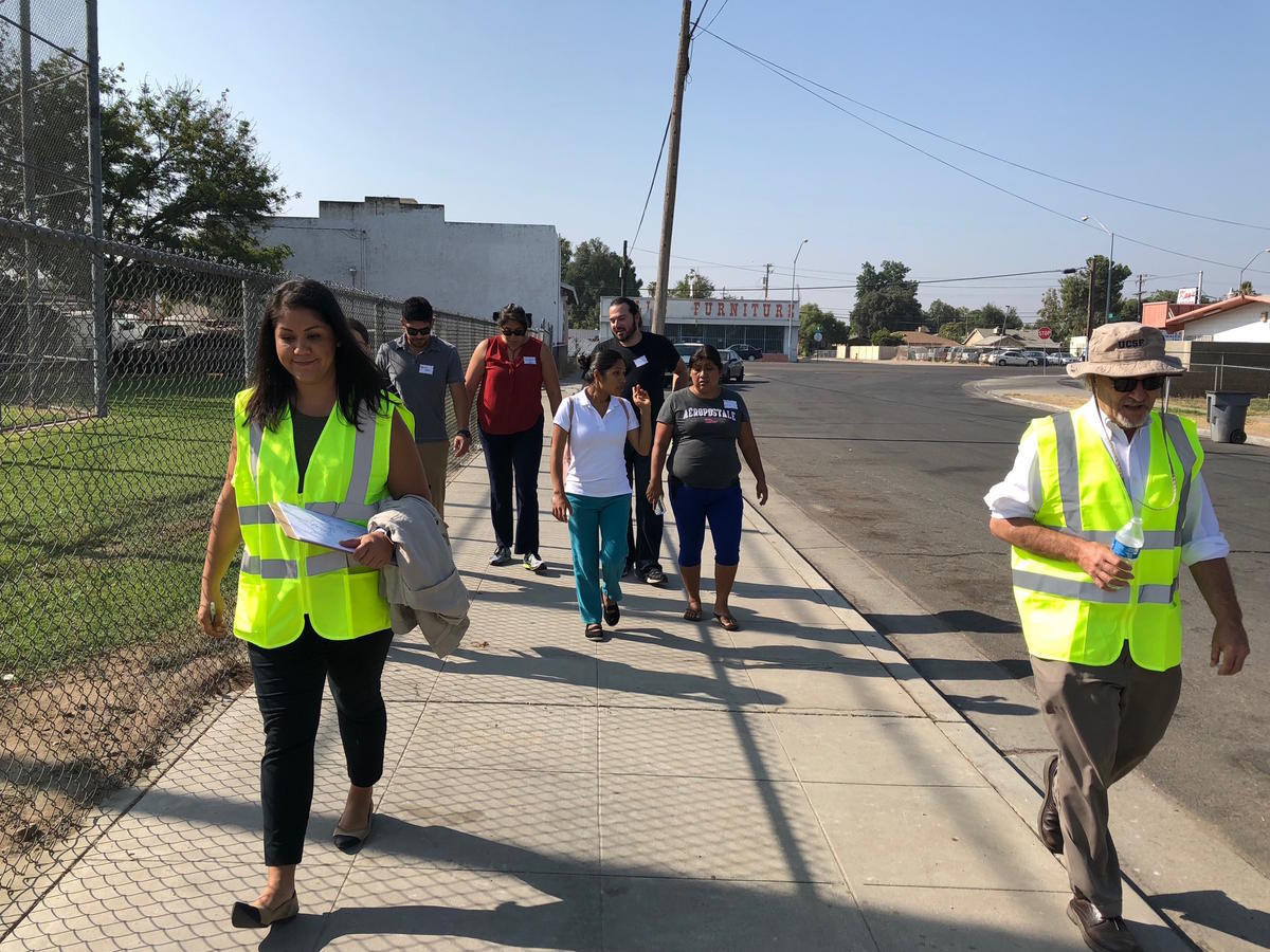 CPBST Participants on a walk assessment