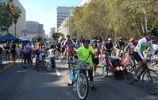 CicLAvia 2012 Street Scene