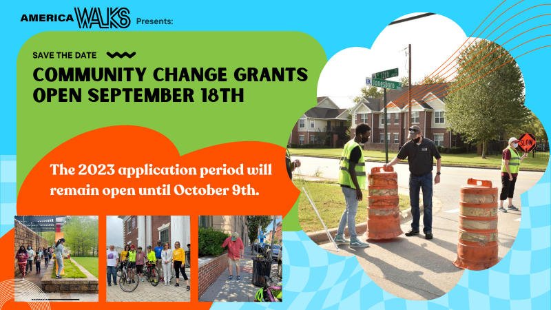  Community Change Grants open September 18."