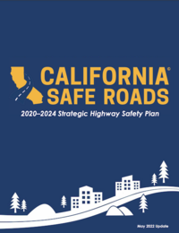 Cover of the Caltrans 2020-2024 SHSP
