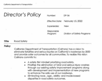 Caltrans Policies | California Active Transportation Safety Information ...