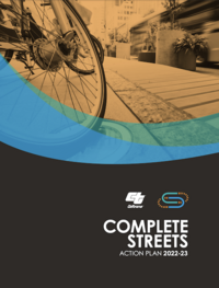 Cover of the Complete Streets Action Plan