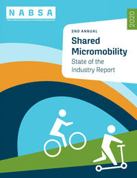Cover of the new NABSA Shared Micromobility State of the Industry Report