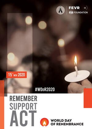 Poster for 2020 World Day of Remembrance