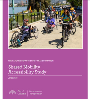 Shared Mobility Accessibility Study 