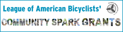 League of American Bicyclist's Community Spark Grant Program logo