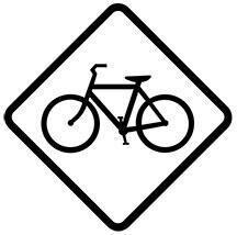 Bicycle sign